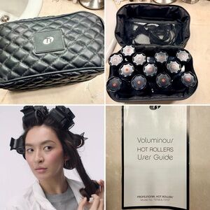 T3 Brand Hot Rollers with travel case